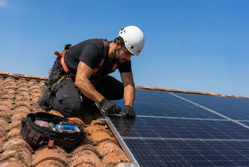 Maintenance et monitoring de panneaux solaires à Saint-Sulpice-d'Arnoult