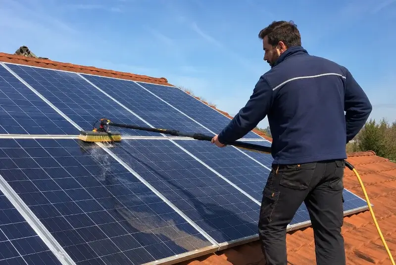 Nettoyage et entretien de panneaux solaires à Saint-Sulpice-d'Arnoult